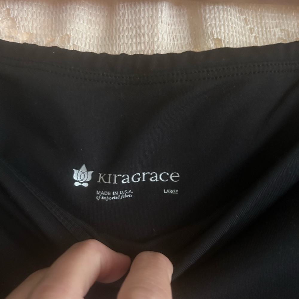 Kira Grace Wide-Leg Black Pants - Picture 4 of 10